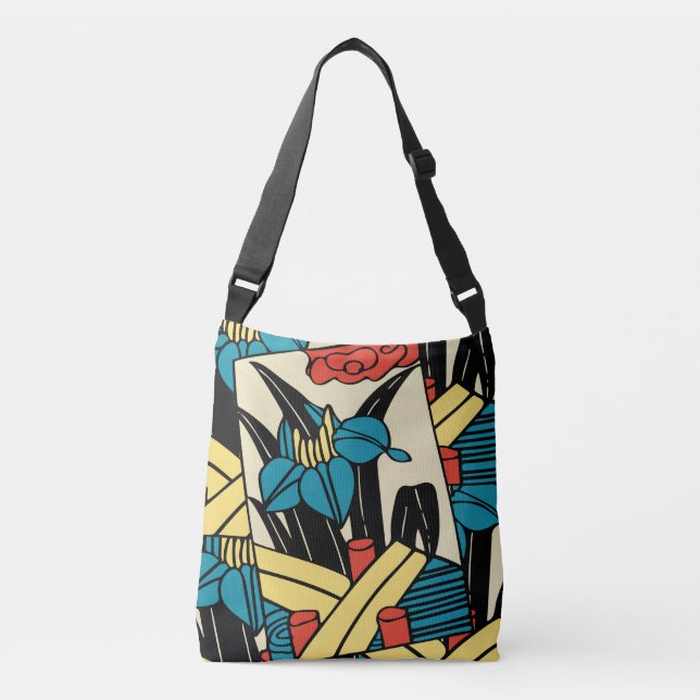 Bolso Cruzado Hanafuda-May (Anverso)