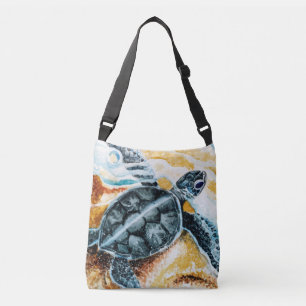 Bolso Cruzado Hatchling de Honu (tortuga de mar verde)