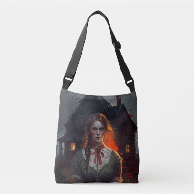 Bolso Cruzado Haunting house (Anverso)