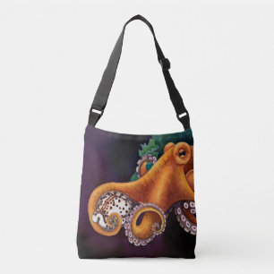 Bolso Cruzado He'e (pulpo) con Cowry