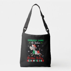 Bolso Cruzado HEEHAW Los Navidades Donkey   Donkey Lovers Gifts