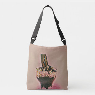 Bolso Cruzado Helado de fresa