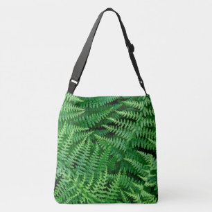 Bolso Cruzado helecho de tierra verde