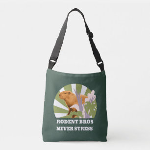 Bolso Cruzado Hermanos Roedores Nunca Estresan Capybara