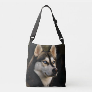 Bolso Cruzado Hermosa almohada de lanzamiento de Husky