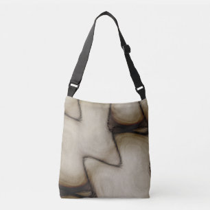 Bolso Cruzado Hermosa impresión abstracta que deja una impresión