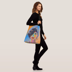 Bolso Cruzado Hermosa mujer de Kwanzaa