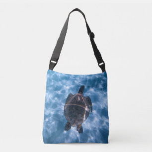 Bolso Cruzado Hermosa tortuga acuática Mejor regalo para la vi