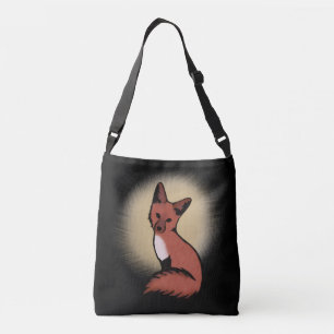 Bolso Cruzado Hermoso Zorro Rojo