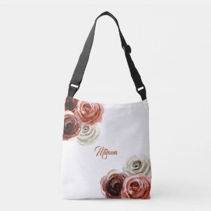 Bolso Cruzado Hermosos Rosas Pinkish de Milana