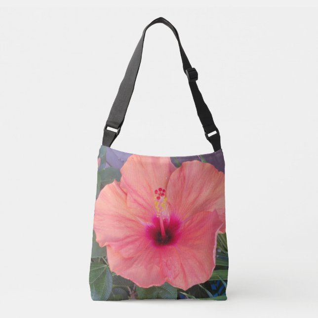 Bolso Cruzado Hibiscus Home (Anverso)