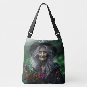 Bolso Cruzado Hierbas para la recolección de viejas brujas para 