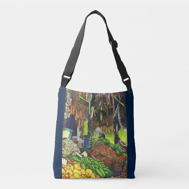 Bolso Cruzado Hilos comunes de las interacciones humanas. Budape (Anverso)