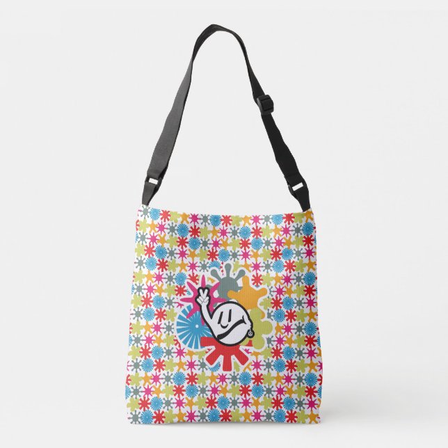 Bolso Cruzado HIPPIE ICON lines ver 2023 BY MASANSER (Reverso)