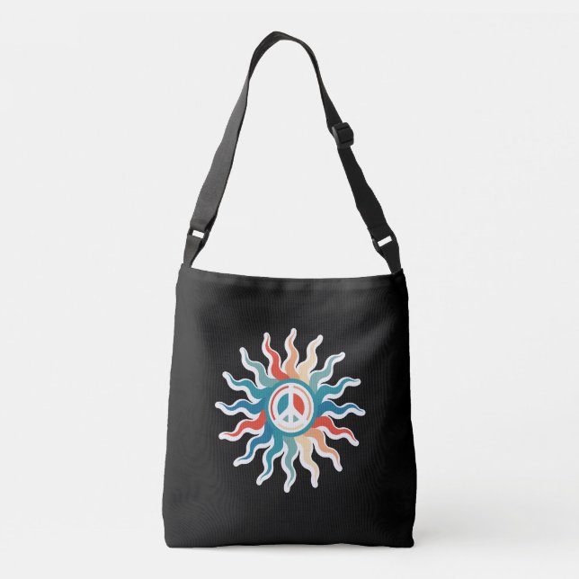 Bolso Cruzado HIPPIE ICON SUN ver 2023 BY MASANSER (Reverso)