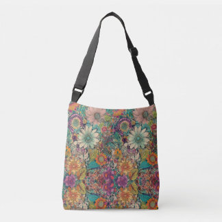 Bolso Cruzado Hippie retro: Tote de margarita
