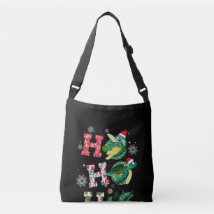 Bolso Cruzado Ho Ho Ho Ho Ho Santa Tortugas Decoración navideñ