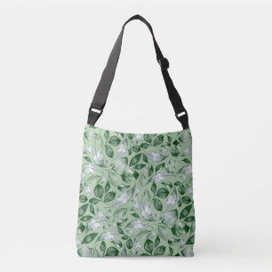 Bolso Cruzado Hojas verdes