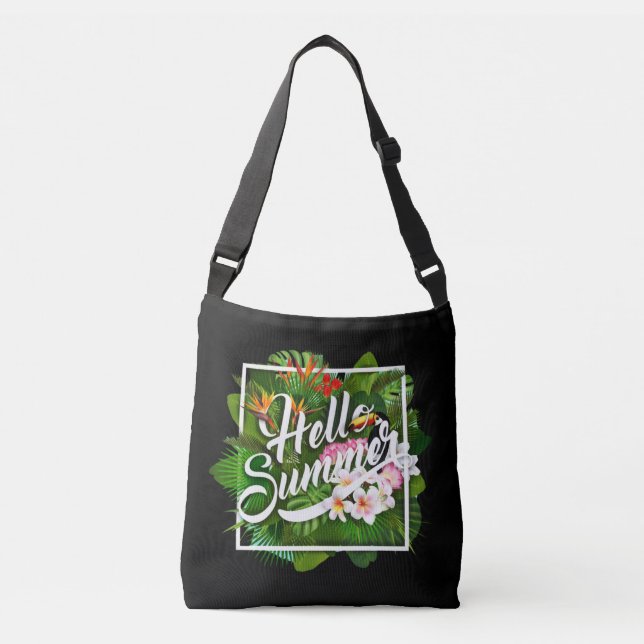 Bolso Cruzado Hola Summer Tote Bag (Anverso)