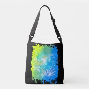 Bolso Cruzado holiES - Flying Hands Pigeons ART