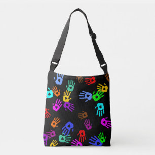 Bolso Cruzado holiES - patrón de color manos 1 + tu trasero.