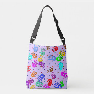 Bolso Cruzado holiES - puntos de mano coloreado patrón 1
