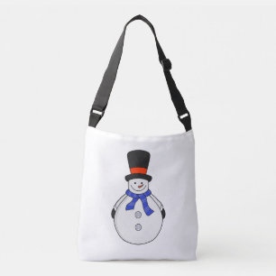 Bolso Cruzado Hombre de nieve con sombrero superior
