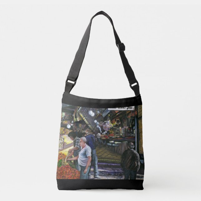 Bolso Cruzado Hombres de Comercio, Jerusalén (Anverso)