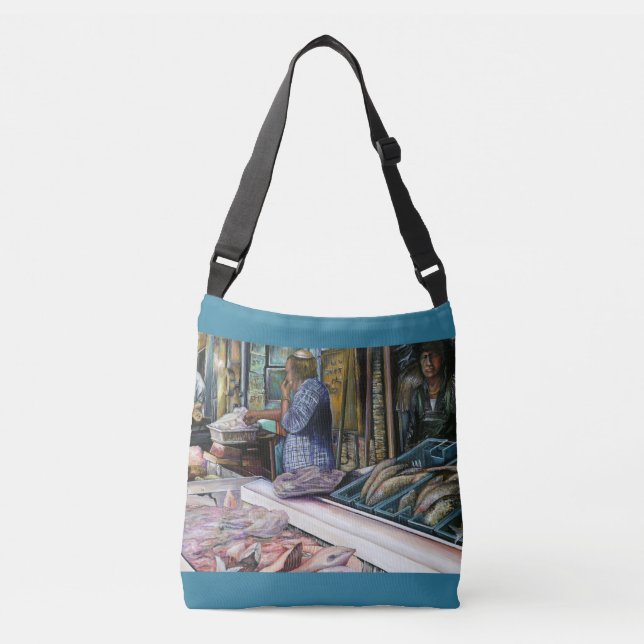 Bolso Cruzado Hombres del Desierto, Regalos del Mar, Jerusalén (Anverso)