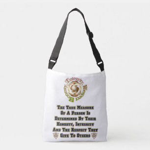Bolso Cruzado Honestidad Integridad Respeto MXT