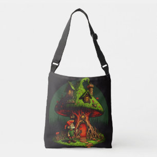 Bolso Cruzado hongo fantasía hogar Crossbody Bags
