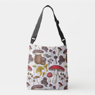 Bolso Cruzado Hongos silvestres