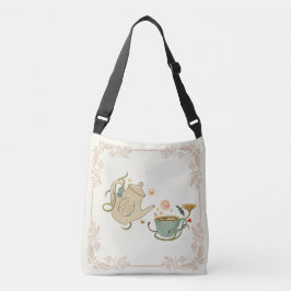 Bolso Cruzado Hora del Té Pastel Acogedor