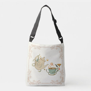 Bolso Cruzado Hora del Té Pastel Acogedor