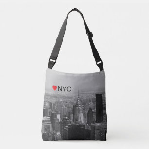 Bolso Cruzado Horizonte de New York City, Manhattan con el