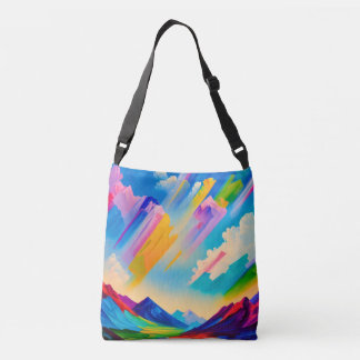 Bolso Cruzado Horizontes de paisajes oníricos – Paisaje abstract