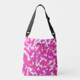 Bolso Cruzado Hot Pink Personalized Artists Crossbody Bag
