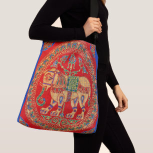 Bolso Cruzado Huella de elefantes del este de India