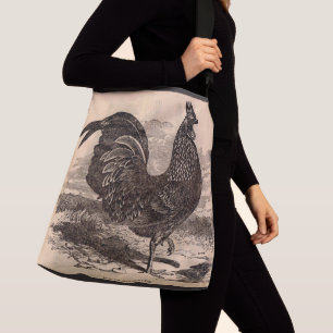 Bolso Cruzado Huella de galos del siglo XIX