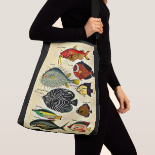 Bolso Cruzado huella de pescado