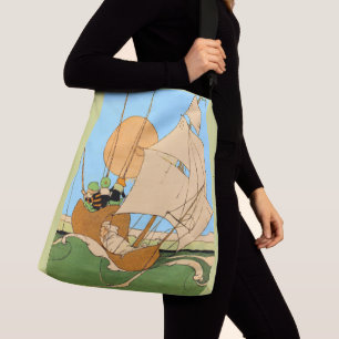 Bolso Cruzado Huellas Wynken, Blynken y Nod