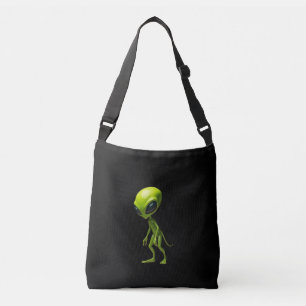 Bolso Cruzado Humanioide verde