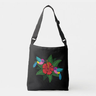 Bolso Cruzado Hummingsbirds tierno y sobre el Personalizado de f
