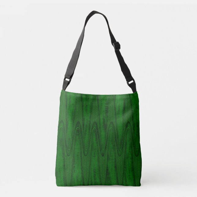 Bolso Cruzado Hunter Green Design (Reverso)