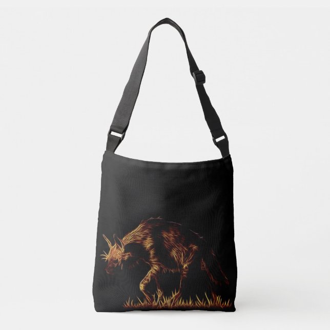 Bolso Cruzado Hyena (Anverso)