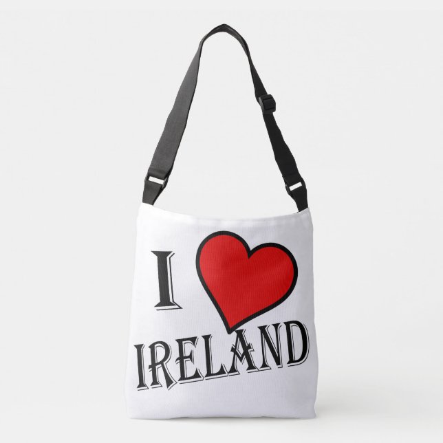 Bolso Cruzado I Heart Ireland bbbcnt (Anverso)