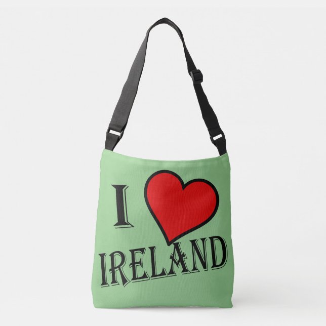 Bolso Cruzado I Heart Ireland bbbcnt (Anverso)