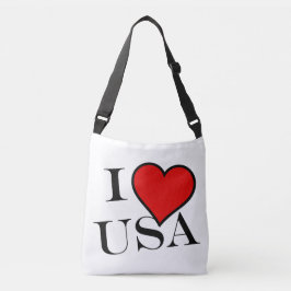 Bolso Cruzado I Heart USA bk cbcnt