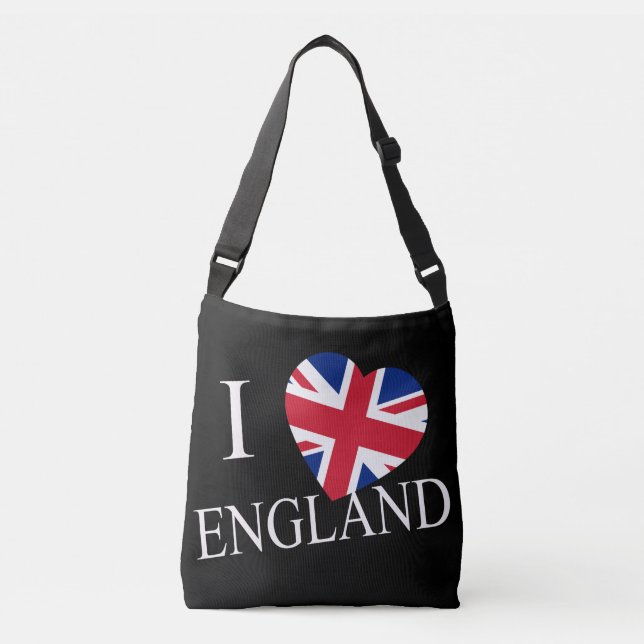 Bolso Cruzado I Heartflag England wcbcnt (Anverso)