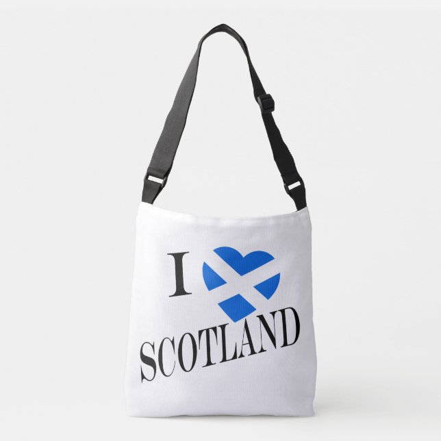 Bolso Cruzado I Heartflag Scotland bbcnt (Anverso)